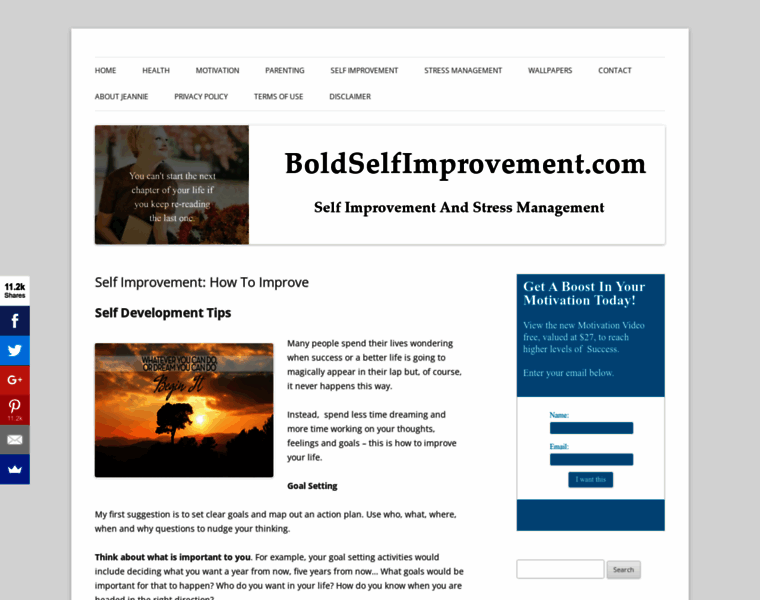 Boldselfimprovement.com thumbnail