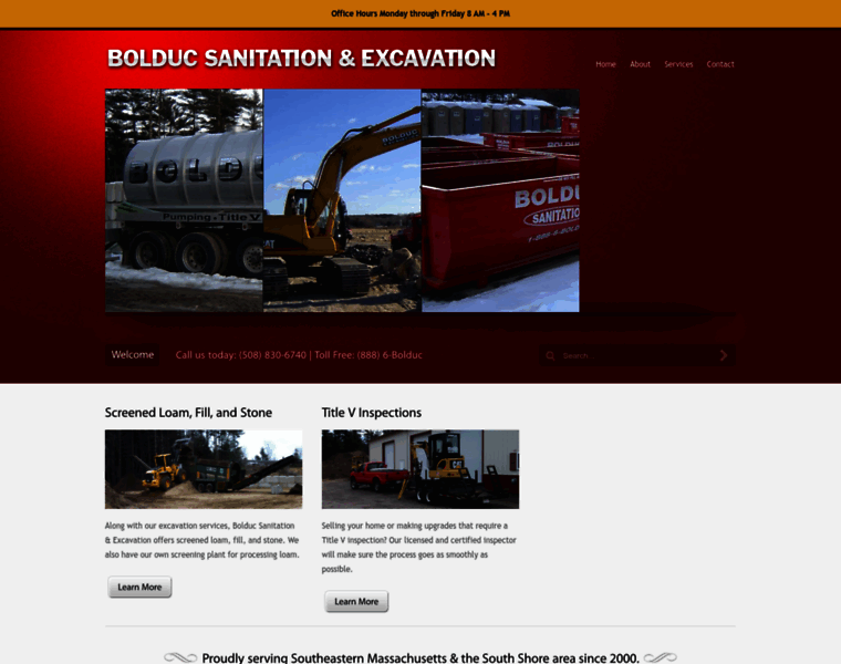 Bolducsanitation.com thumbnail