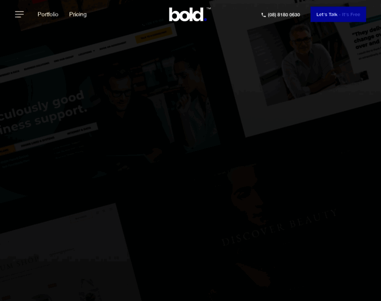 Boldwebdesign.com.au thumbnail