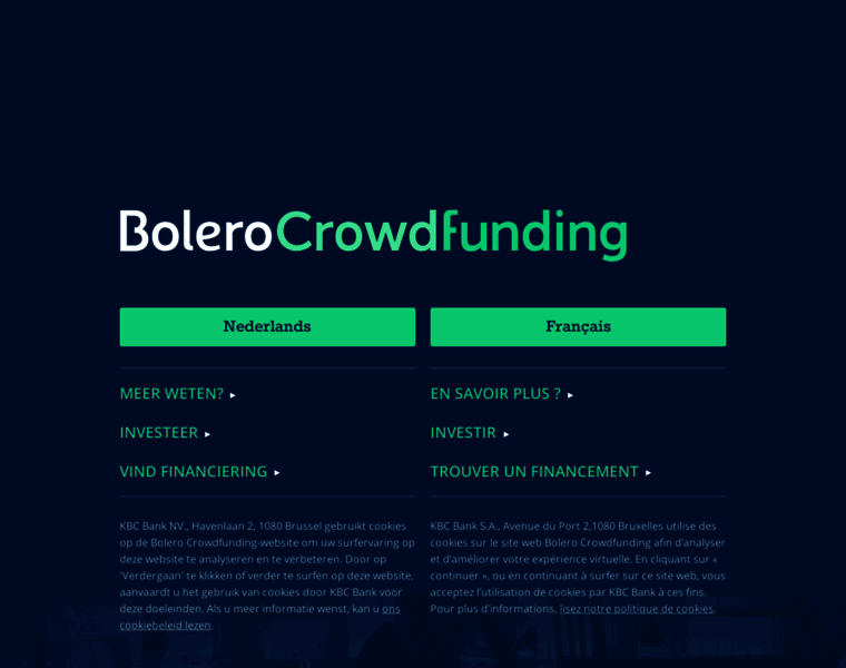 Bolero-crowdfunding.be thumbnail