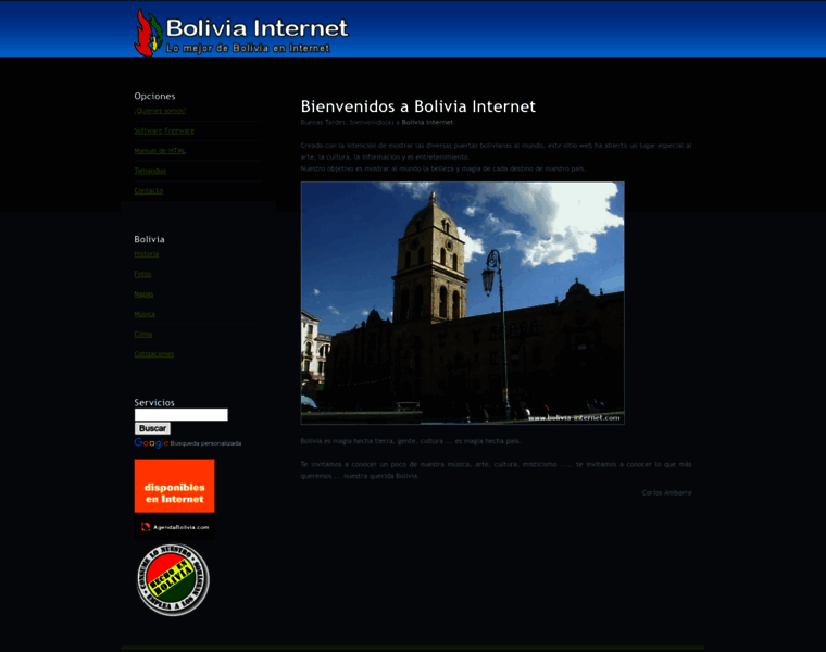 Bolivia-internet.com thumbnail
