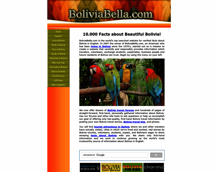 Boliviabella.com thumbnail