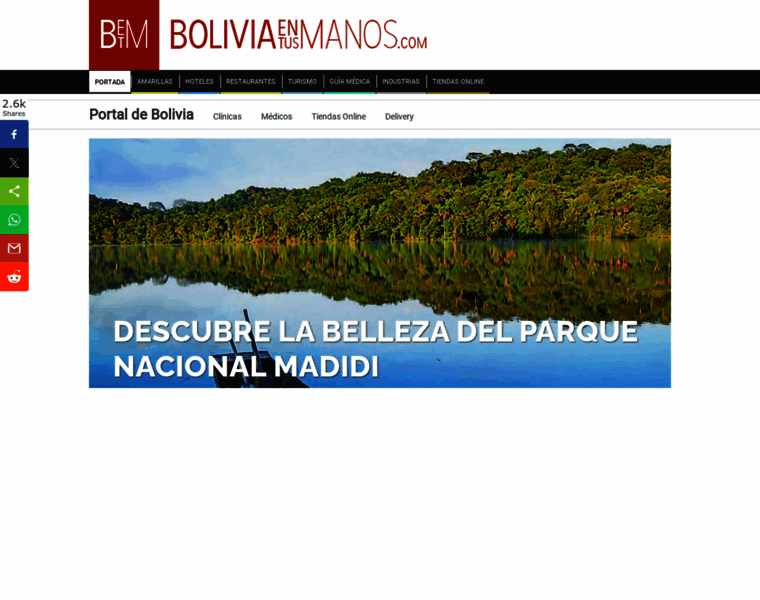 Boliviaentusmanos.com thumbnail