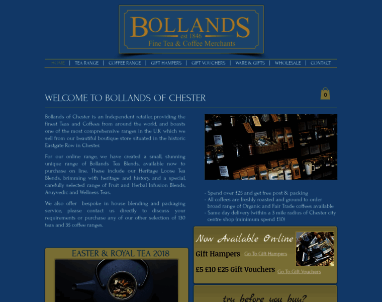 Bollandsofchester.co.uk thumbnail