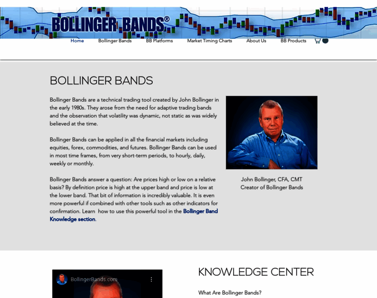 Bollingerbands.com thumbnail