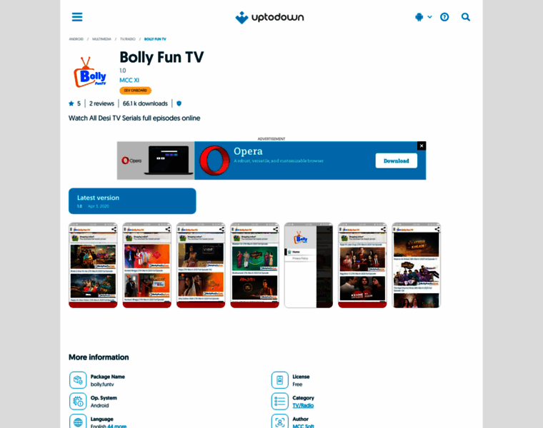 Bolly-fun-tv.en.uptodown.com thumbnail