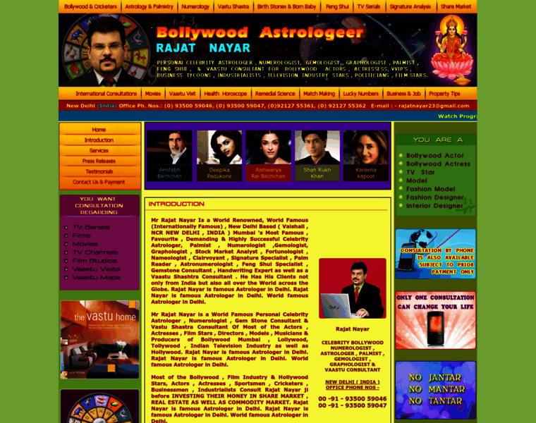 Bollywood-astrologer.com thumbnail
