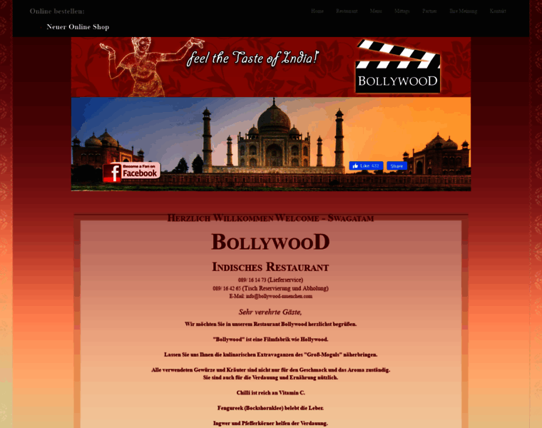 Bollywood-muenchen.com thumbnail