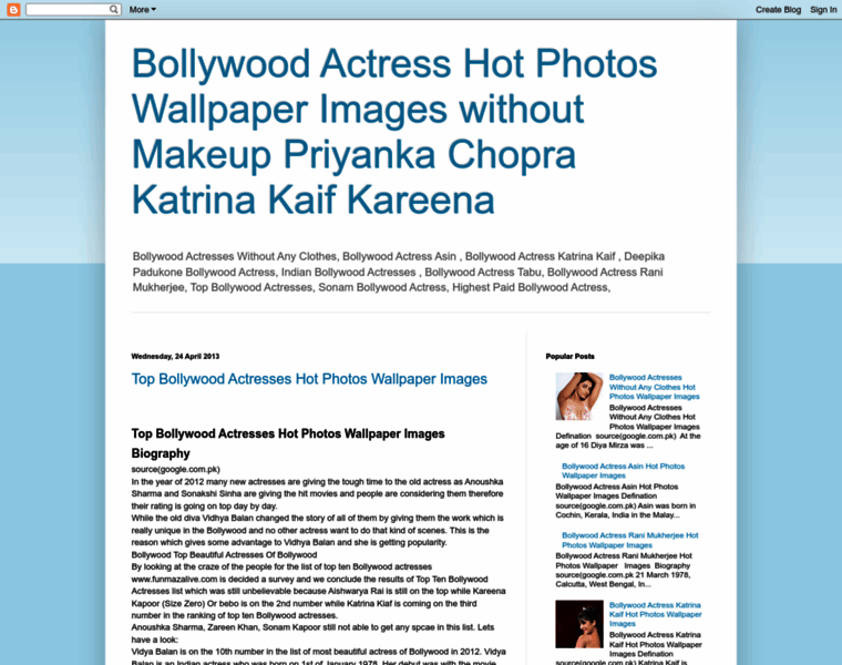 Bollywoodactresshotphotoswallpaper.blogspot.com thumbnail