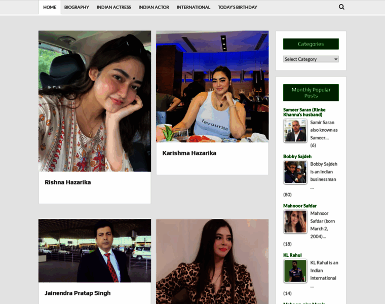 Bollywoodbiography.in thumbnail Bollywoodbiography.in thumbnail