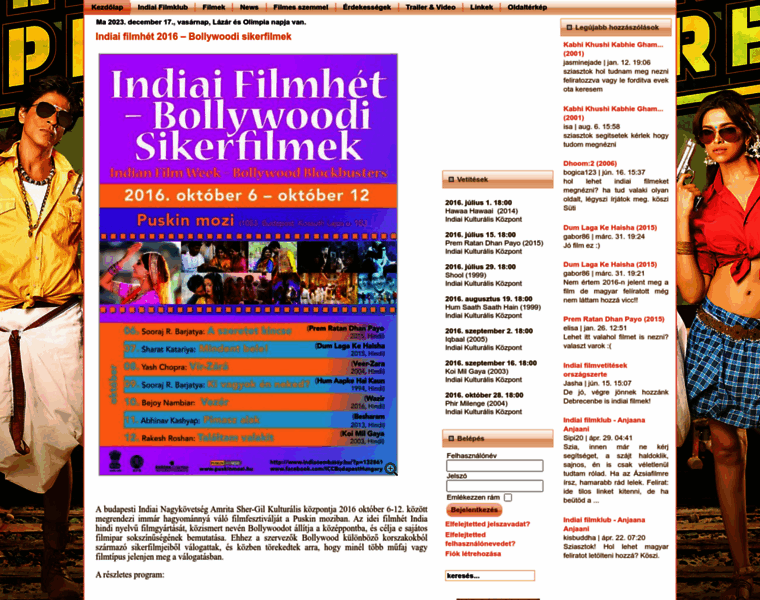 Bollywoodextra.hu thumbnail