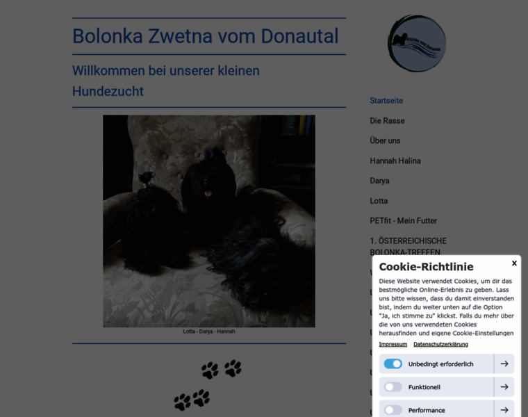 Bolonka-donautal.at thumbnail