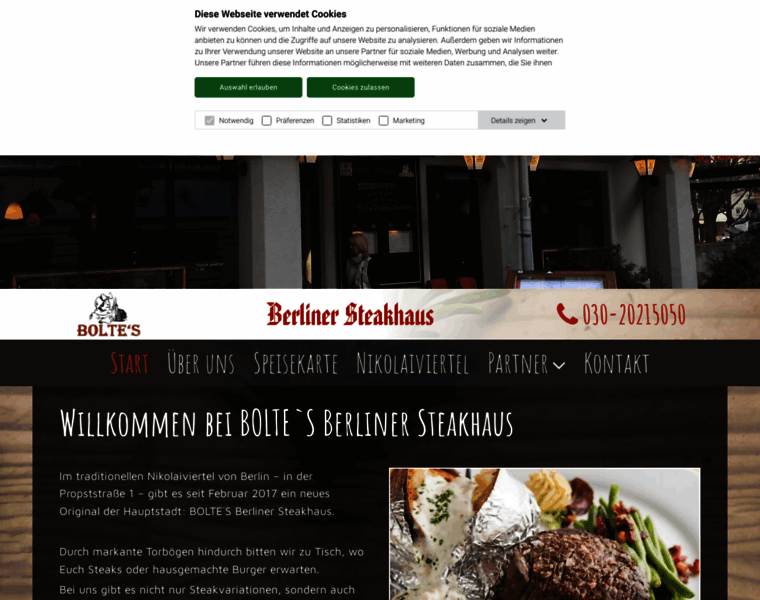 Boltes-steakhaus.de thumbnail