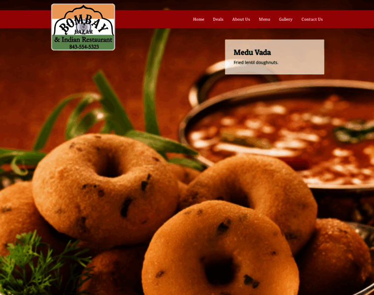 Bombaybazarandindianrestaurant.com thumbnail
