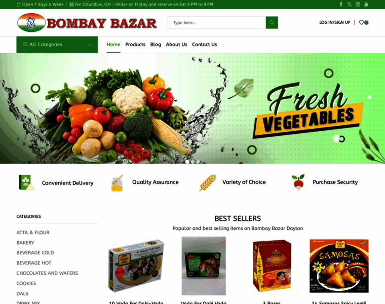 Bombaybazardayton.com thumbnail