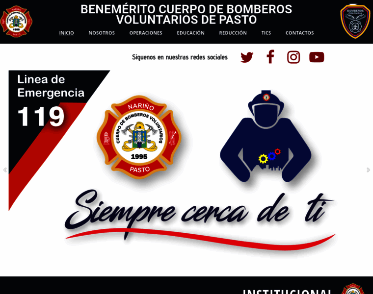Bomberospasto.org thumbnail