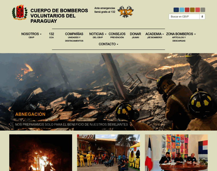 Bomberosvoluntarios.org.py thumbnail