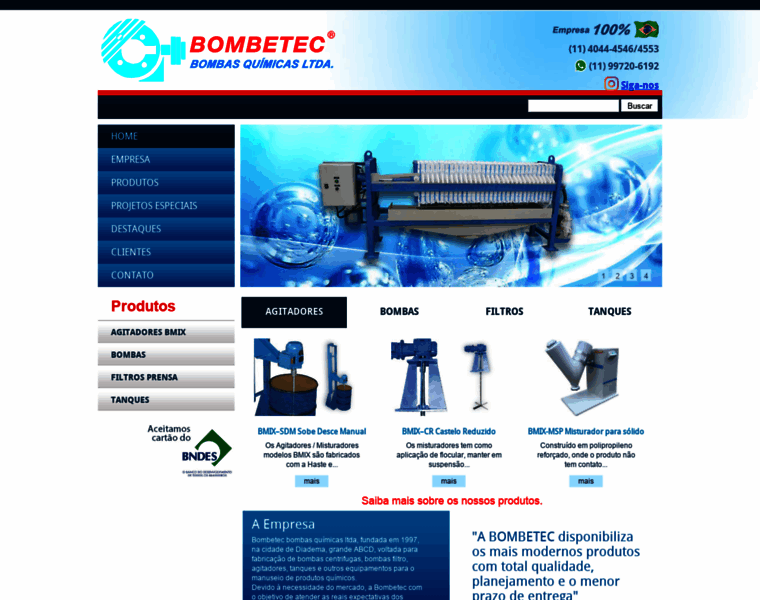 Bombetec.com.br thumbnail