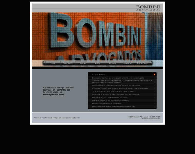 Bombini.adv.br thumbnail