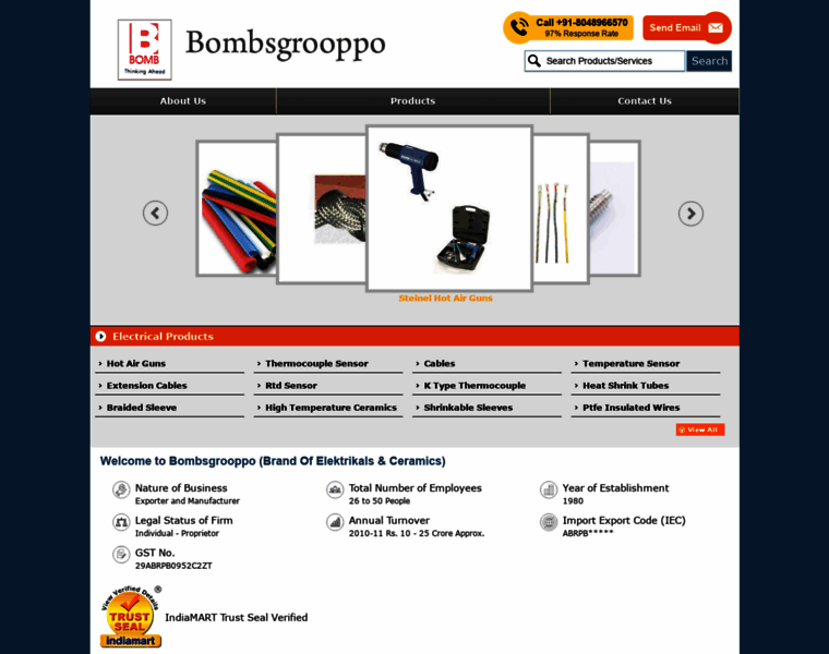 Bombsgrooppo.in thumbnail