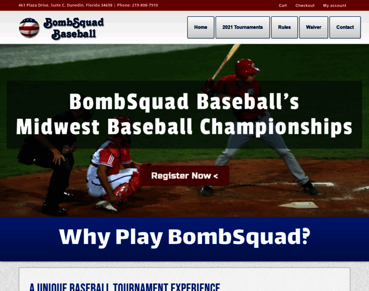 Bombsquadbaseball.com thumbnail