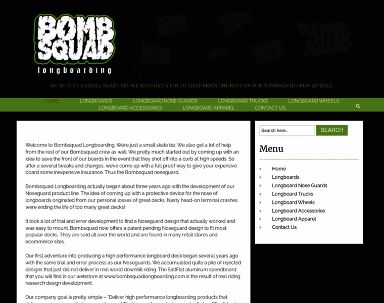 Bombsquadlongboarding.com thumbnail