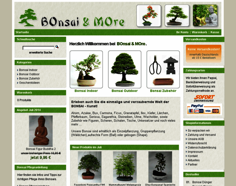 Bomo-bonsai.de thumbnail