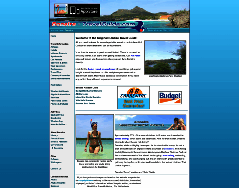 Bonaire-travelguide.com thumbnail