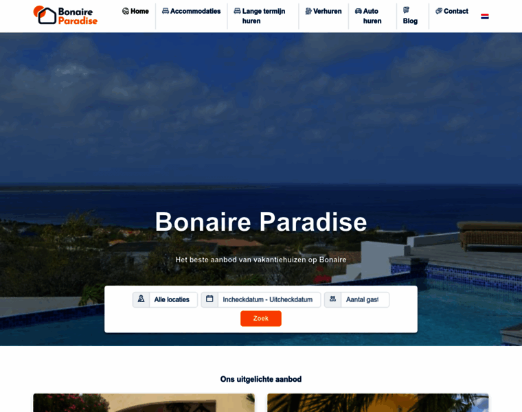 Bonaireparadise.nl thumbnail