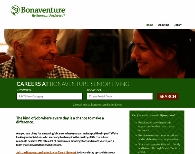 Bonaventureseniorliving.jobs.net thumbnail