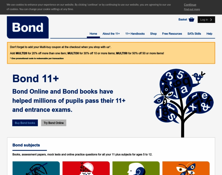 Bond11plus.co.uk thumbnail