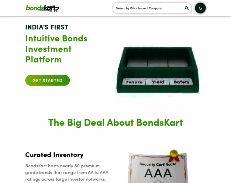 Bondskart.com thumbnail