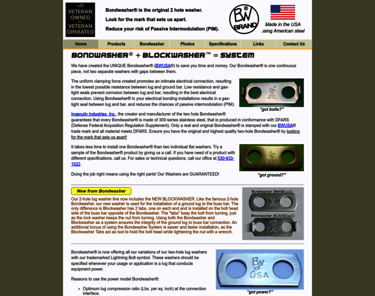 Bondwasher.com thumbnail Bondwasher.com thumbnail