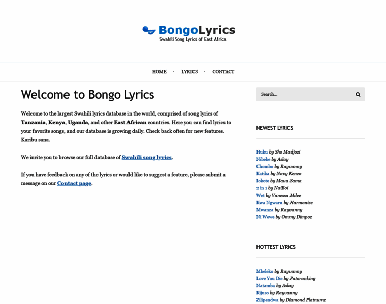 Bongolyrics.com thumbnail