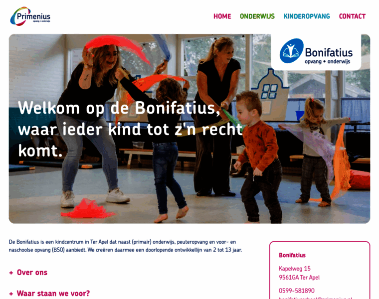 Bonifatiusschool.nl thumbnail