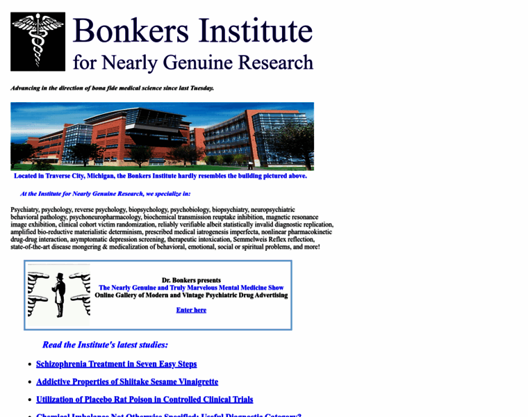 Bonkersinstitute.org thumbnail