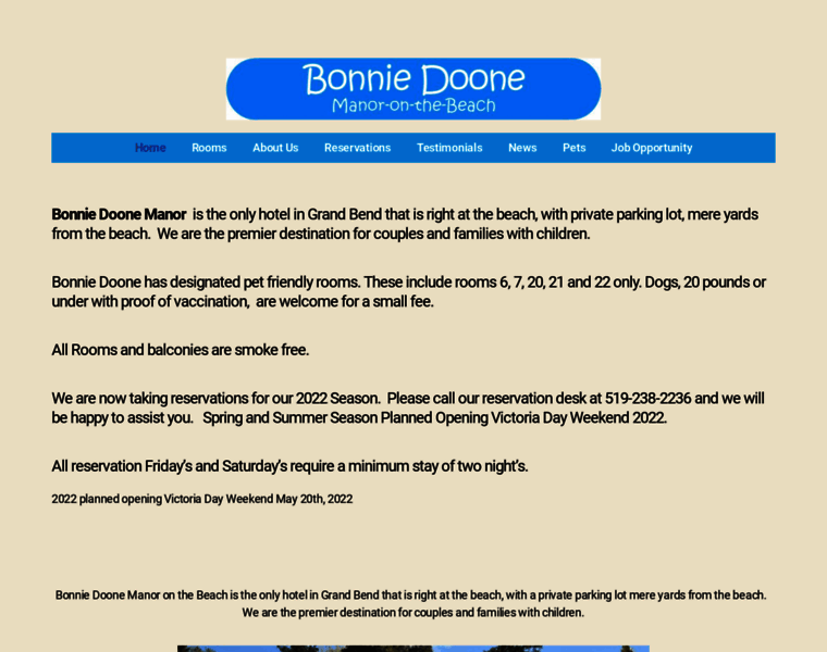 Bonniedoone.ca thumbnail