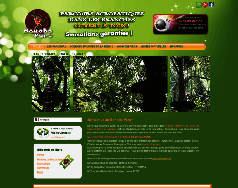 Bonoboparc.com thumbnail