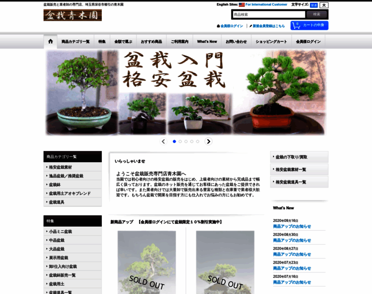 Bonsai-aokien.com thumbnail