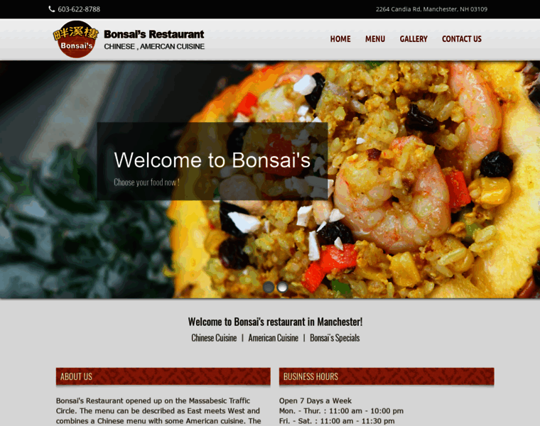 Bonsaisrestaurant.com thumbnail