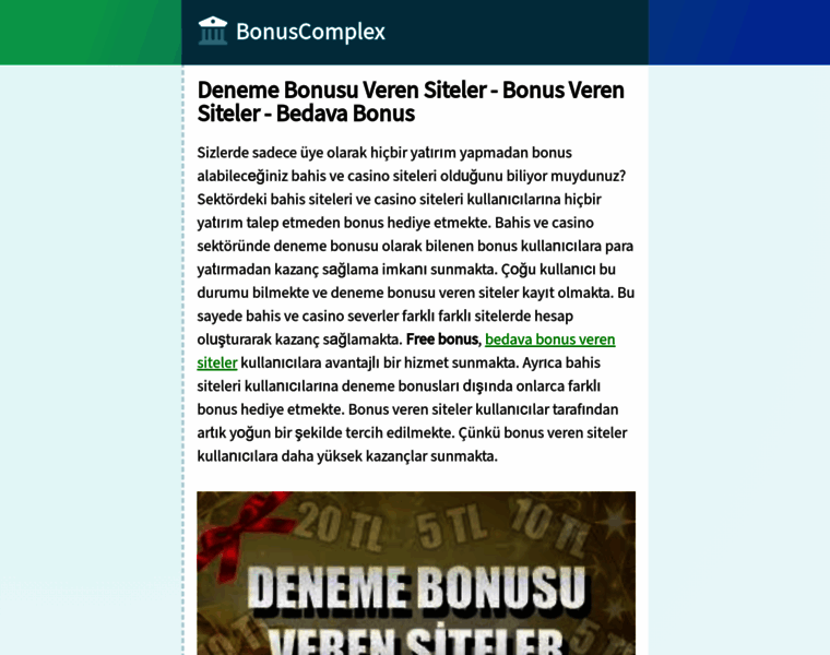 Bonuscomplex.com thumbnail