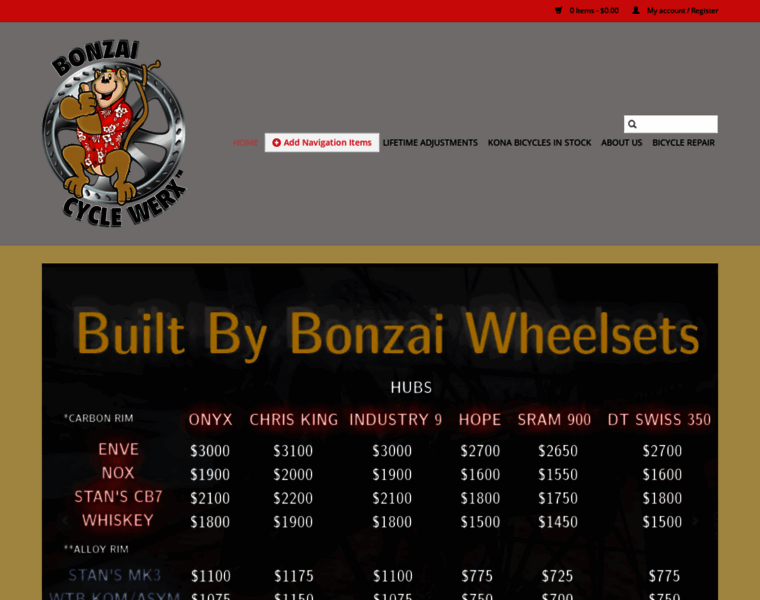 Bonzaicyclewerx.bike thumbnail