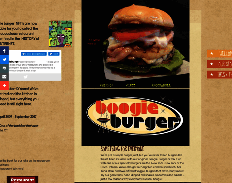 Boogieburger.com thumbnail