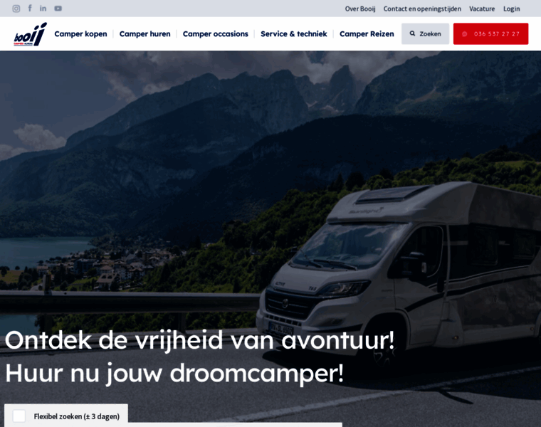 Booijcampers.nl thumbnail