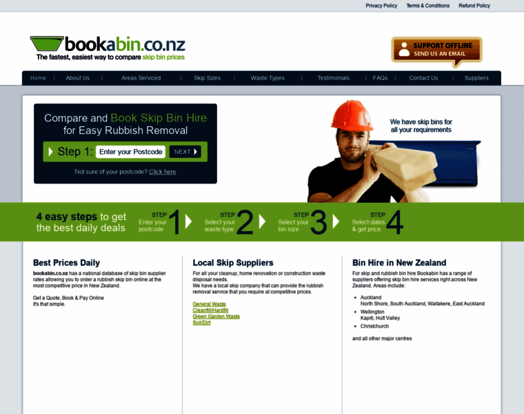 Bookabin.co.nz thumbnail