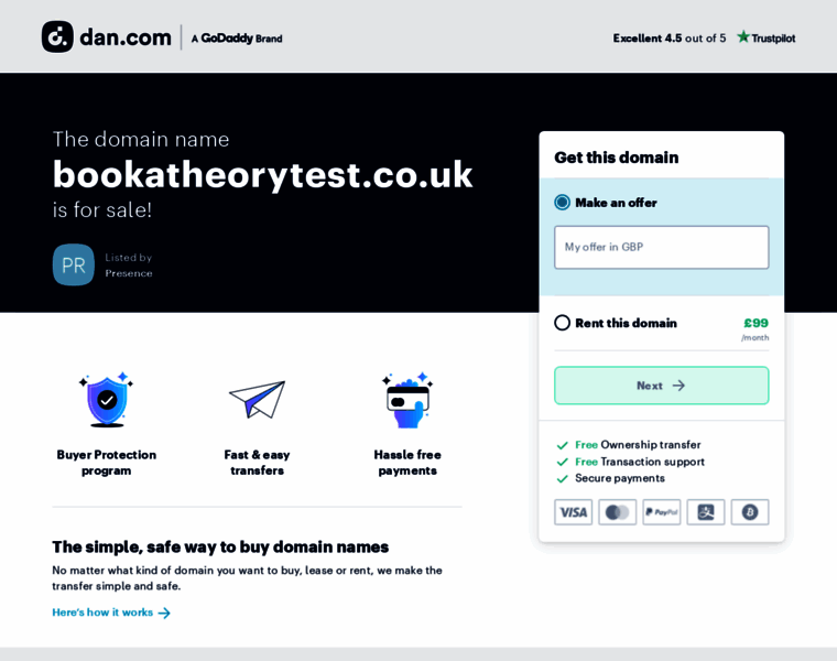 Bookatheorytest.co.uk thumbnail