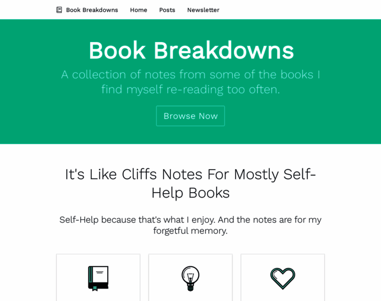 Bookbreakdowns.com thumbnail