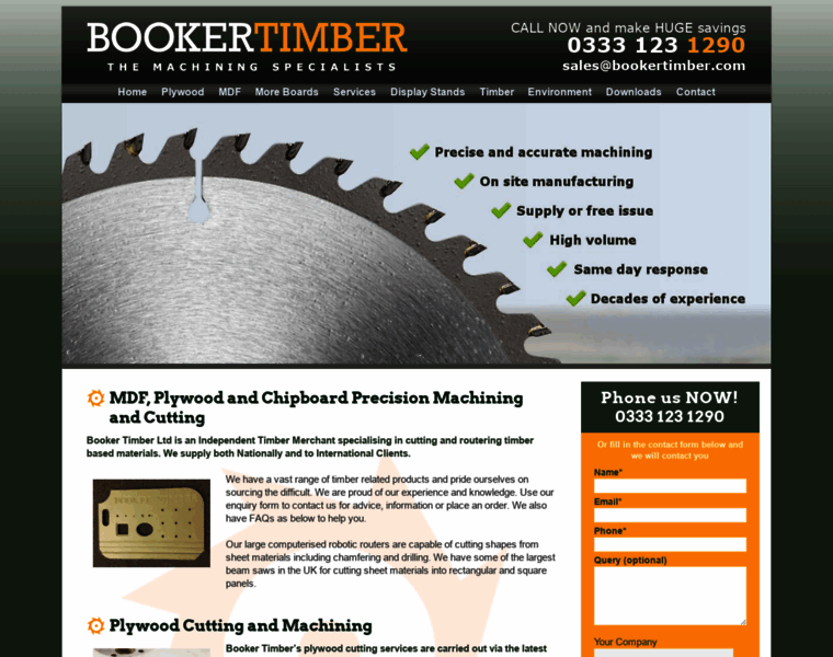 Bookertimber.co.uk thumbnail