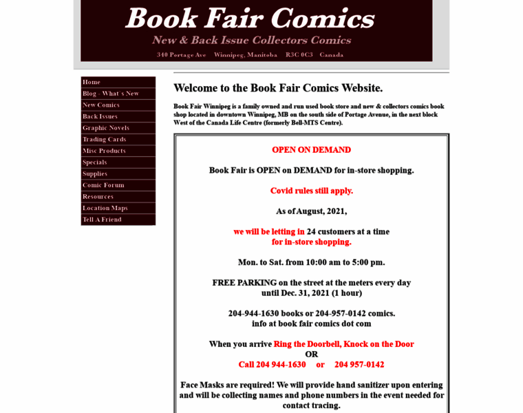 Bookfaircomics.com thumbnail