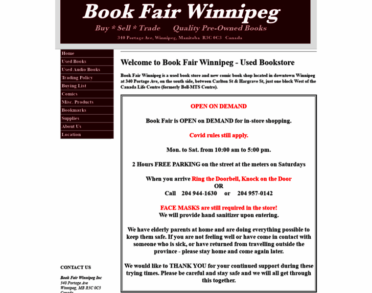 Bookfairwinnipeg.com thumbnail